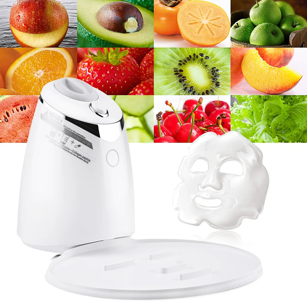 Vegetable Face Mask Machine Vegetable Fa Natural Collagen Fruit Face Mask Machine Beauty Facial Space Mask
